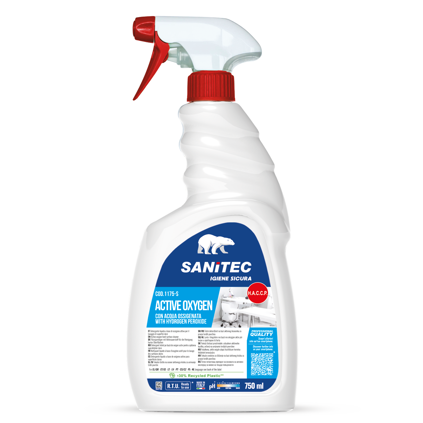 OXYGÈNE ACTIF - 6 pièces x 750 ml
