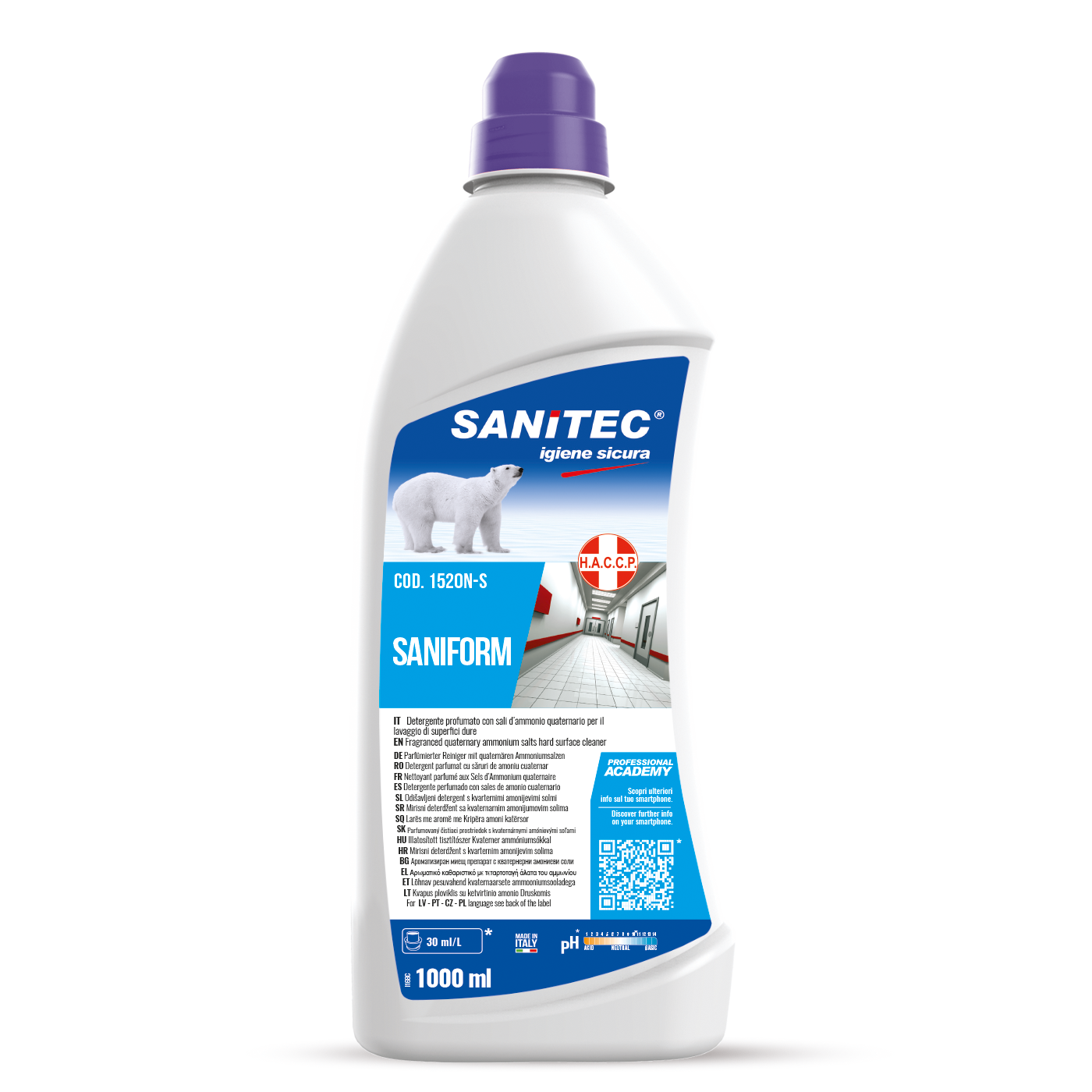 SANIFORM - 6 pièces x 1000 ml