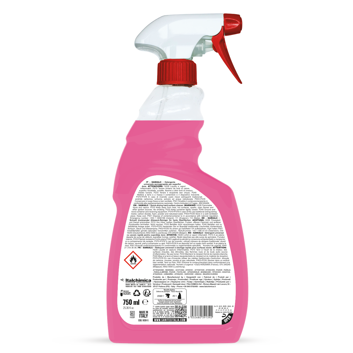 SANIALC - 6 pz x 750 ml