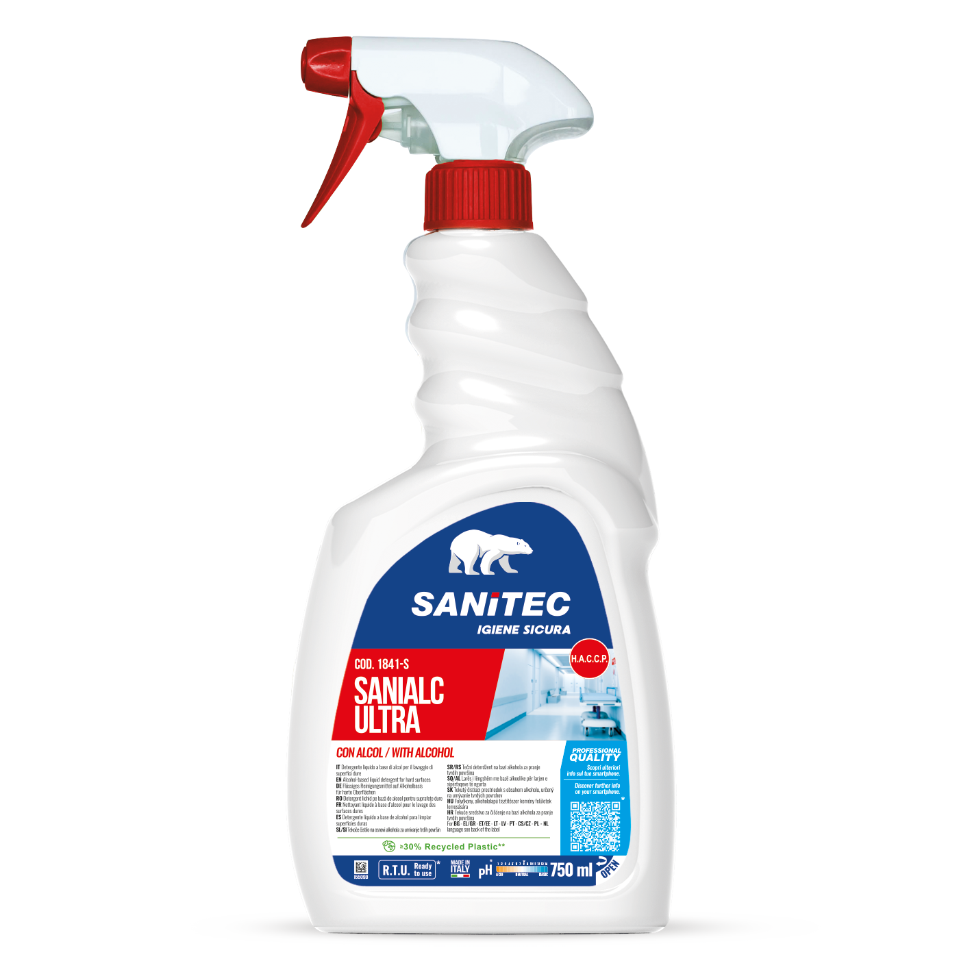 SANIALC ULTRA - 6 pz x 750 ml