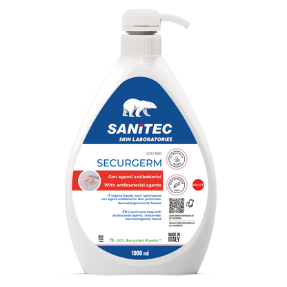 SECURGERM With antibacterial agents - 6 pcs x 1000 ML