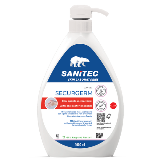 SECURGERM Con agenti antibatterici - 6 pz x 1000 ML