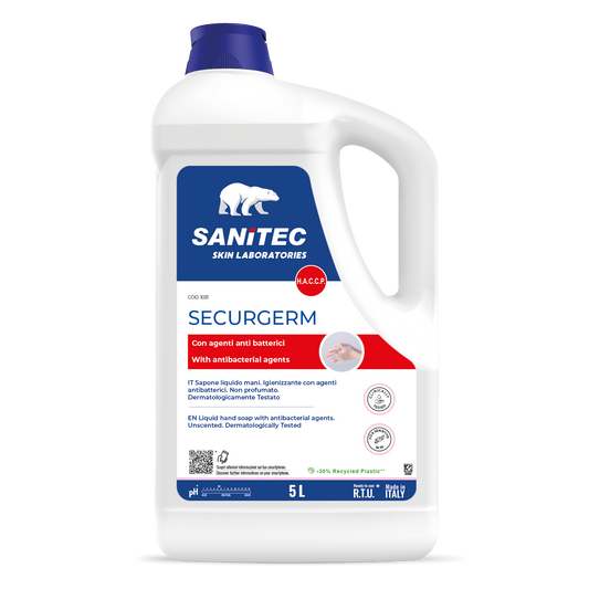 SECURGERM Con agenti antibatterici - 2 pz x 5 L