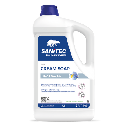 CREAM SOAP Luxor Blue Iris - 2 pz x 5 L