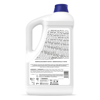 CREAM SOAP Luxor Blue Iris - 2 pz x 5 L