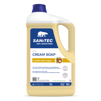 CREAM SOAP - Luxor Gold Argan - 2 pz x 5 L
